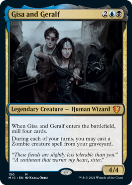 《ギサとゲラルフ/Gisa and Geralf》 [MIC]