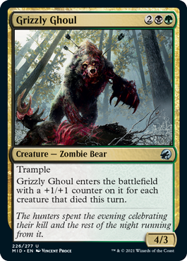 《灰色熊のグール/Grizzly Ghoul》 [MID]