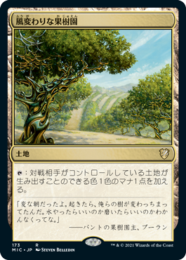 《風変わりな果樹園/Exotic Orchard》 [MIC]