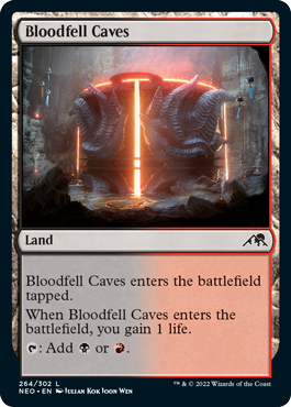 《血溜まりの洞窟/Bloodfell Caves》 [NEO]
