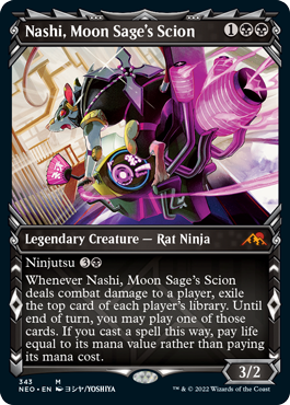 《月の賢者の養子、ナシ/Nashi, Moon Sage's Scion》 [NEO]