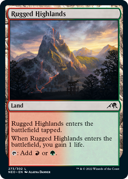 《岩だらけの高地/Rugged Highlands》 [NEO]