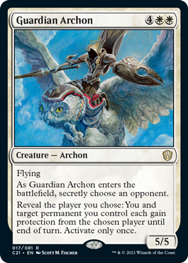 《守護の執政官/Guardian Archon》 [C21]