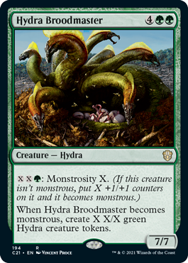 《ハイドラの繁殖主/Hydra Broodmaster》 [C21]