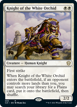 《白蘭の騎士/Knight of the White Orchid》 [C21]