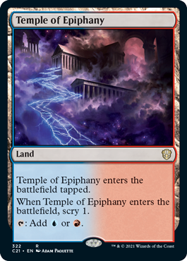 《天啓の神殿/Temple of Epiphany》 [C21]
