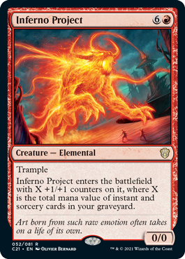 《業火の課題/Inferno Project》 [C21]