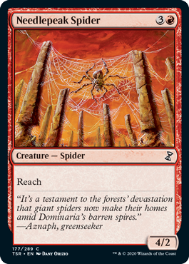 《針先の蜘蛛/Needlepeak Spider》 [TSR]