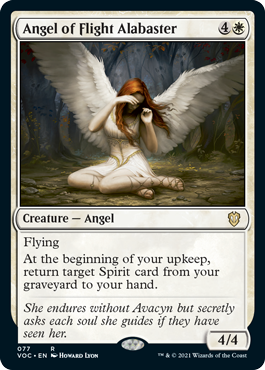 《空翔ける雪花石の天使/Angel of Flight Alabaster》 [VOC]