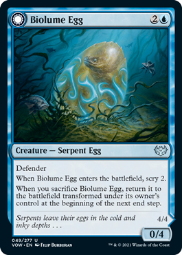 《生物光の卵 // 生物光の海蛇/Biolume Egg // Biolume Serpent》 [VOW]