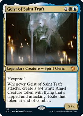 《聖トラフトの霊/Geist of Saint Traft》 [VOC]