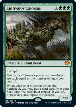 《耕作する巨躯/Cultivator Colossus》 [VOW]