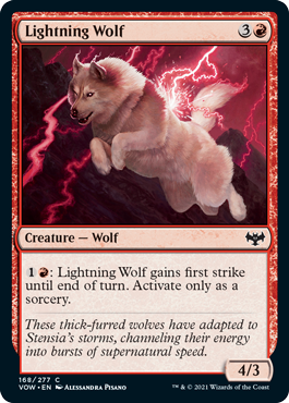 《稲妻狼/Lightning Wolf》 [VOW]