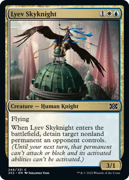《リーヴの空騎士/Lyev Skyknight》 [2X2]