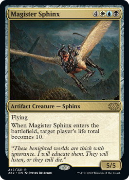 《厳然たるスフィンクス/Magister Sphinx》 [2X2]