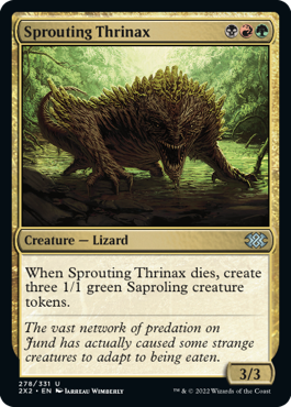 《芽吹くトリナクス/Sprouting Thrinax》 [2X2]