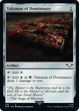 《威圧のタリスマン/Talisman of Dominance》 [40K]