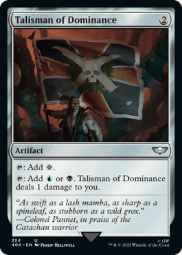 《威圧のタリスマン/Talisman of Dominance》 [40K]