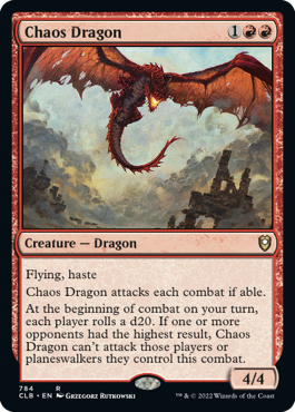 《混沌のドラゴン/Chaos Dragon》 [CLB]