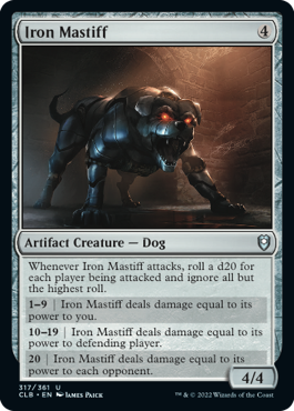 《鉄の猛犬/Iron Mastiff》 [CLB]