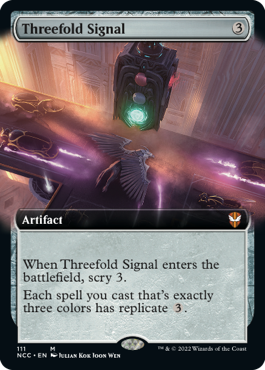 《三方向の信号/Threefold Signal》 [NCC]