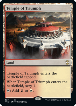 《凱旋の神殿/Temple of Triumph》 [NCC]