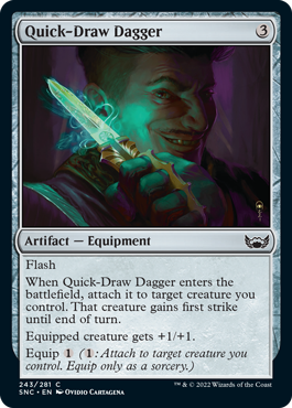 《早抜きの短剣/Quick-Draw Dagger》 [SNC]