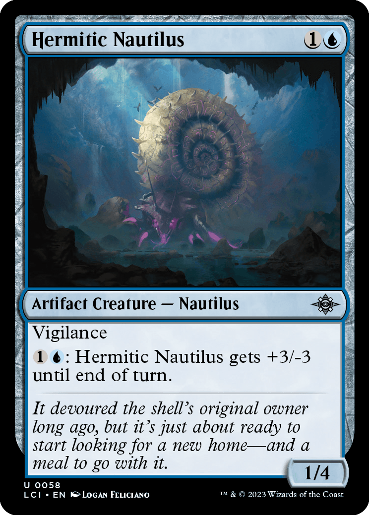 《隠遁のオウムガイ/Hermitic Nautilus》 [LCI]
