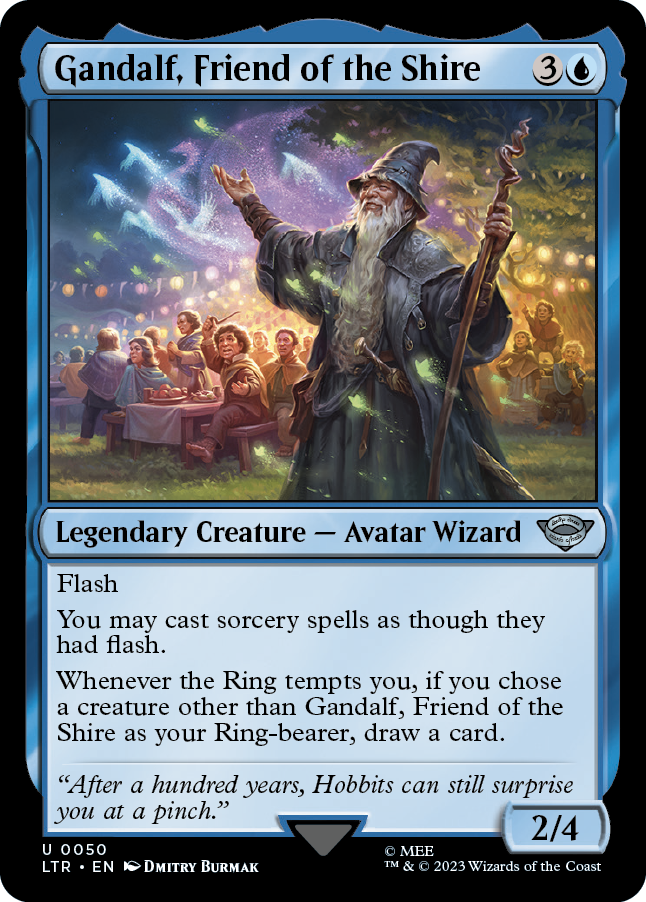 《ホビット庄の友、ガンダルフ/Gandalf, Friend of the Shire》 [LTR]