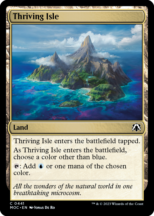 《興隆する島嶼/Thriving Isle》 [MOC]