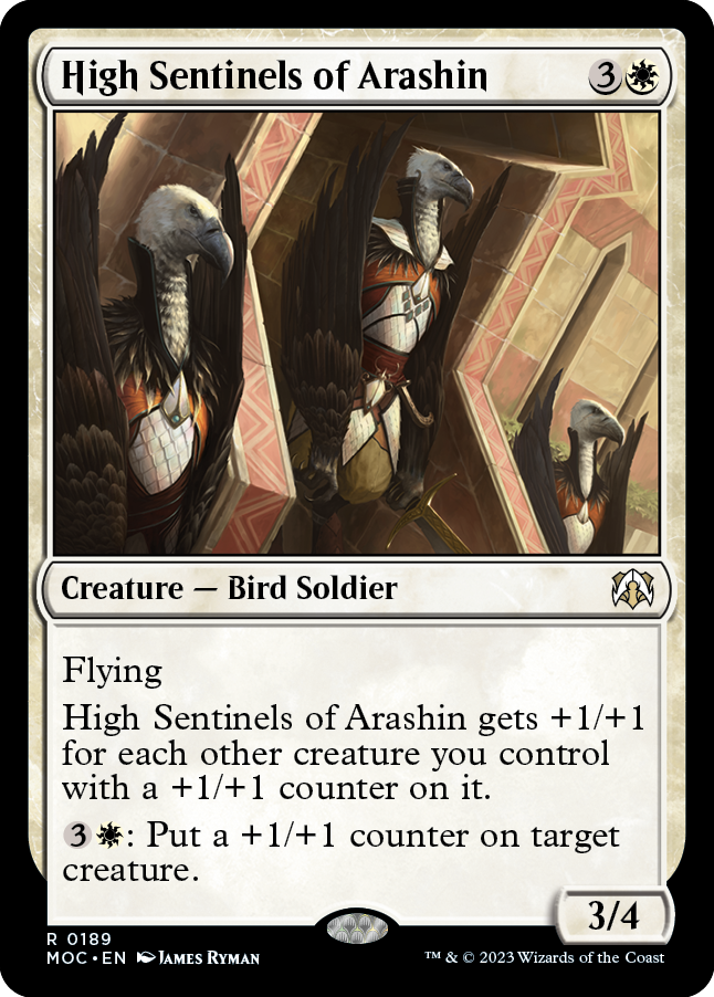 《アラシンの上級歩哨/High Sentinels of Arashin》 [MOC]