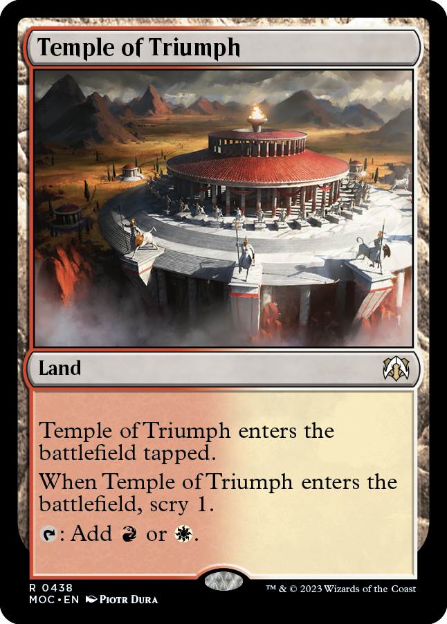 《凱旋の神殿/Temple of Triumph》 [MOC]