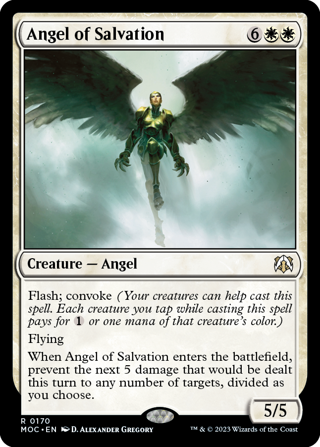《救済の天使/Angel of Salvation》 [MOC]