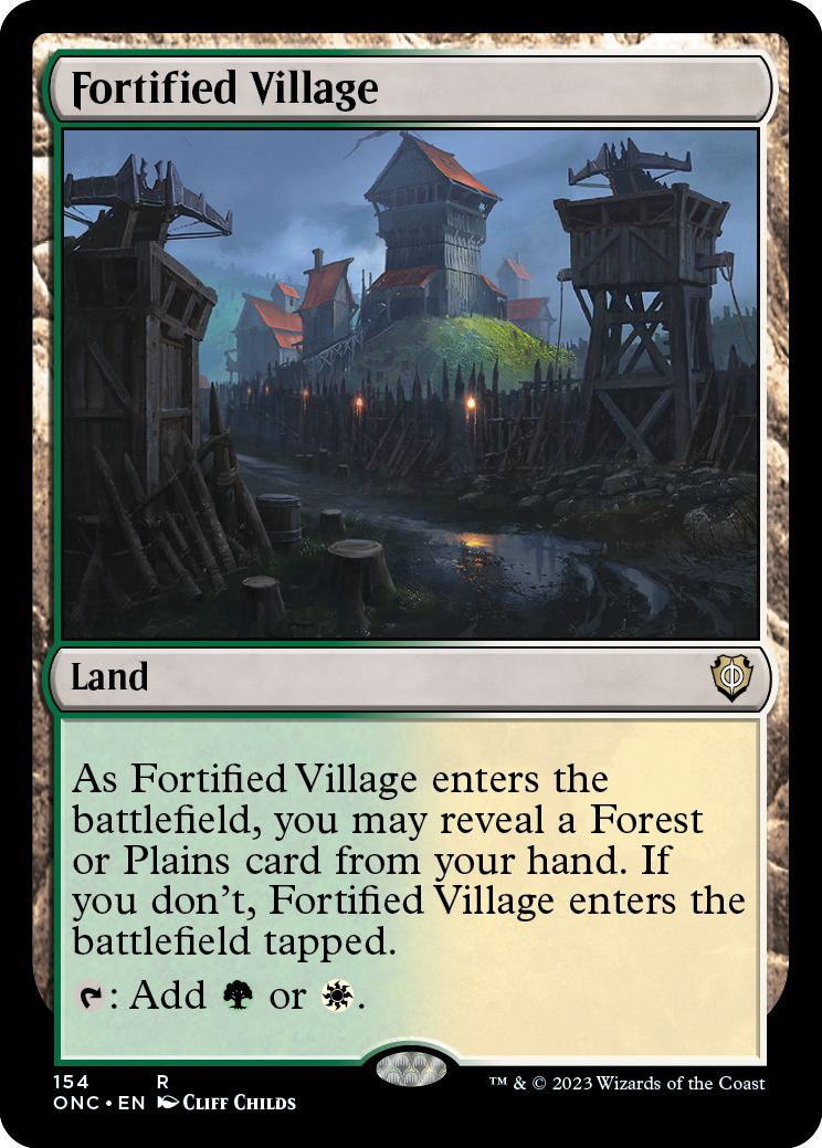 《要塞化した村/Fortified Village》 [ONC]