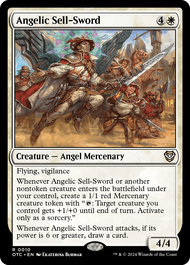 《天使の売剣/Angelic Sell-Sword》 [OTC]