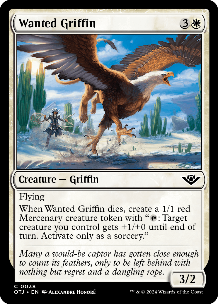 《指名手配のグリフィン/Wanted Griffin》 [OTJ]