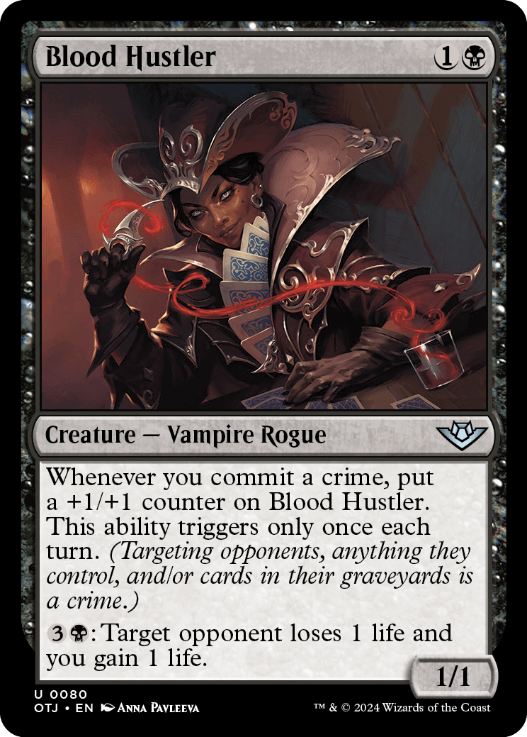 《血のペテン師/Blood Hustler》 [OTJ]
