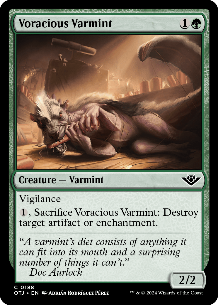 《大食の匪獣/Voracious Varmint》 [OTJ]