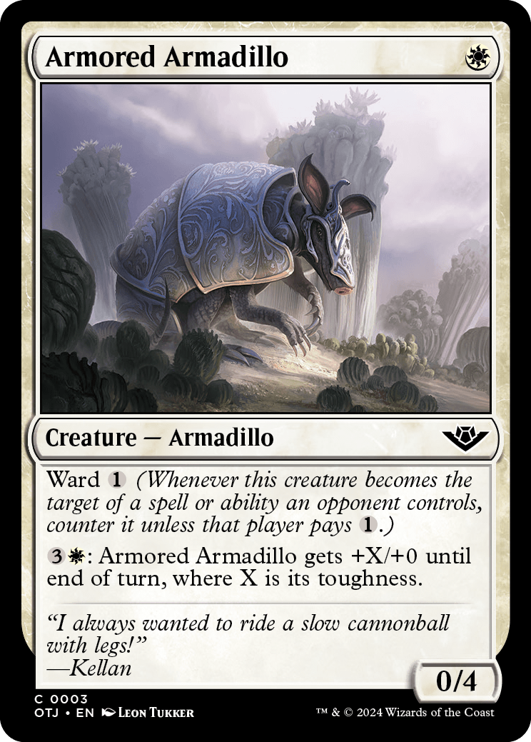 《装甲アルマジロ/Armored Armadillo》 [OTJ]
