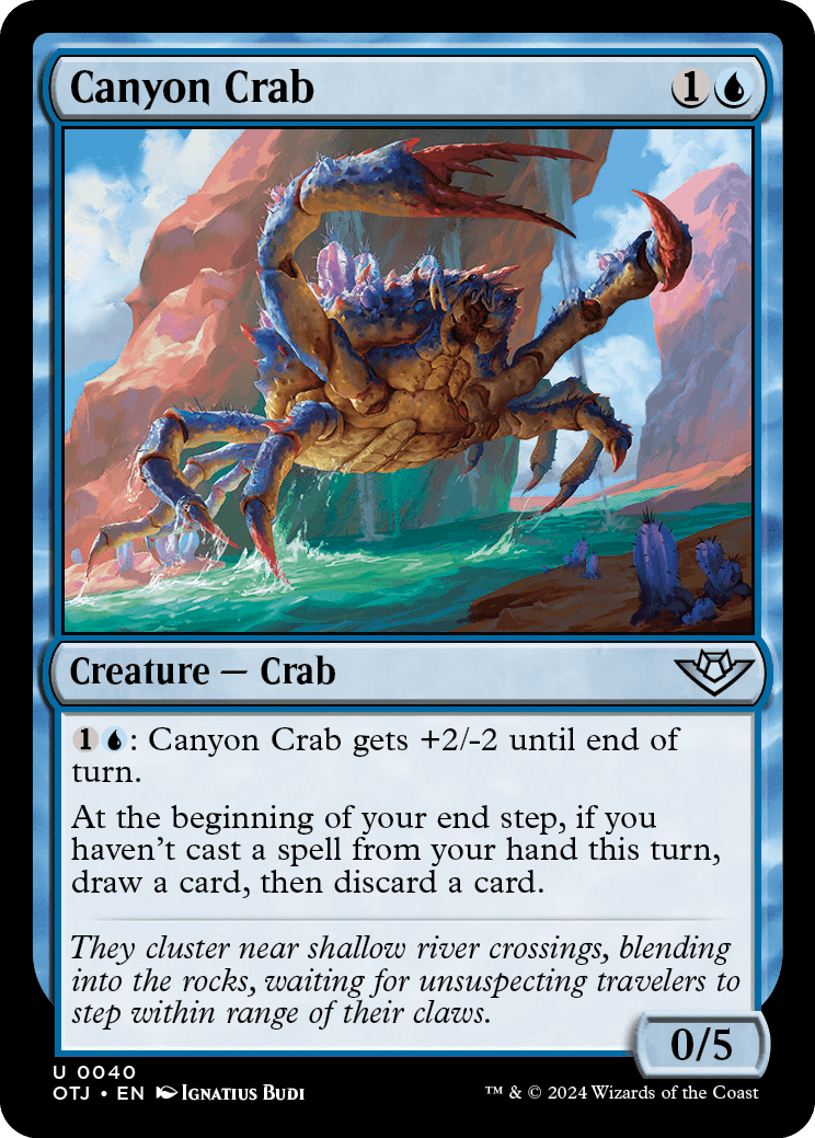 《峡谷の蟹/Canyon Crab》 [OTJ]