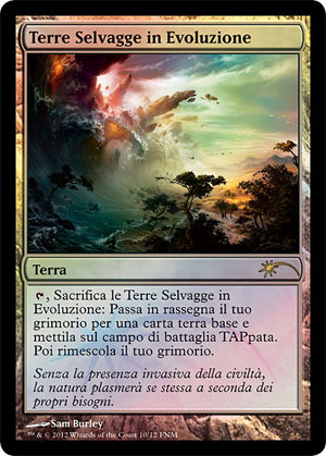 terre selvagge in evoluzione