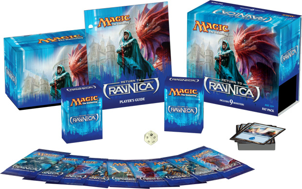 return to ravnica. Fat pack