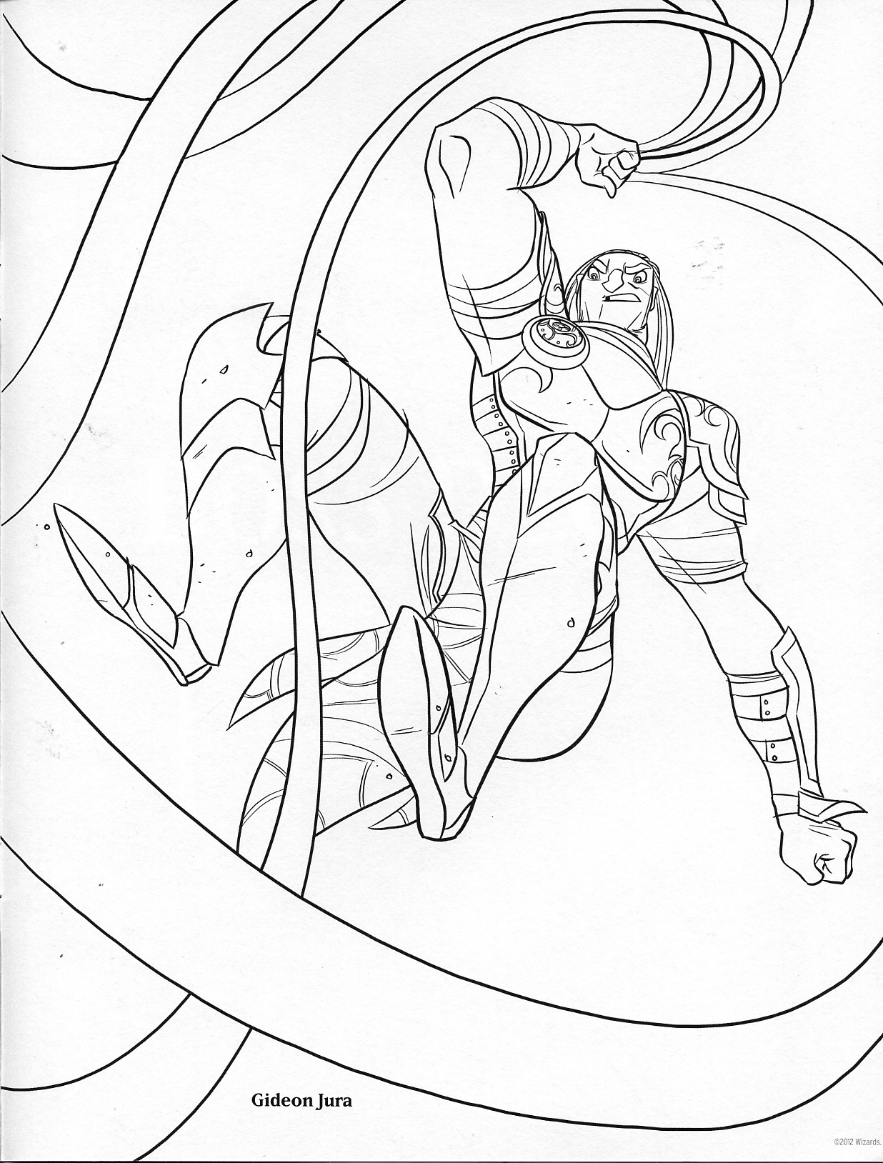 magic the gathering coloring pages - photo #5