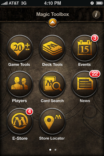 Say hello to Magic: The Gathering Toolbox, the only official Magic: The Gathering app. And it's FREE!