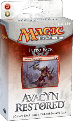 Magic the Gathering Avacyn Restored Intro Pack: Fiery Dawn
