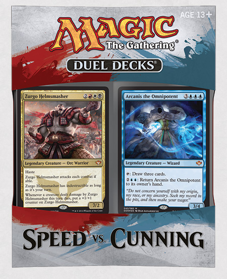 Magic the Gathering Speed vs. Cunning Duel Decks