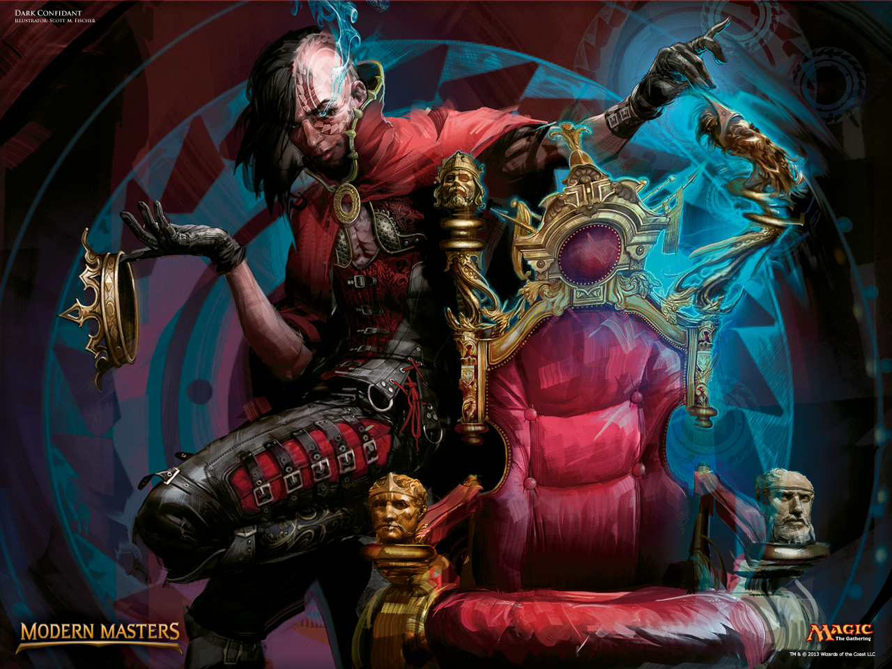 Wallpaper Of The Week Dark Confidant Magic The Gathering