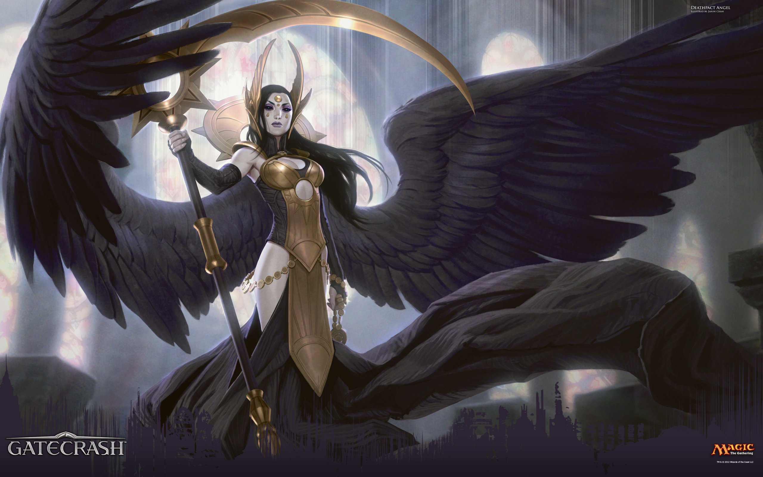 Wallpaper Of The Week Deathpact Angel Magic The Gathering