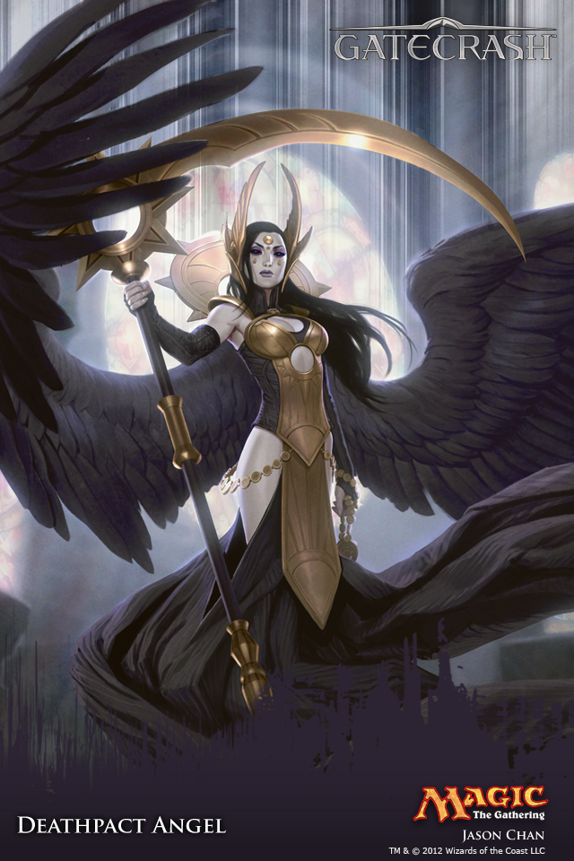 Wallpaper Of The Week Deathpact Angel Magic The Gathering