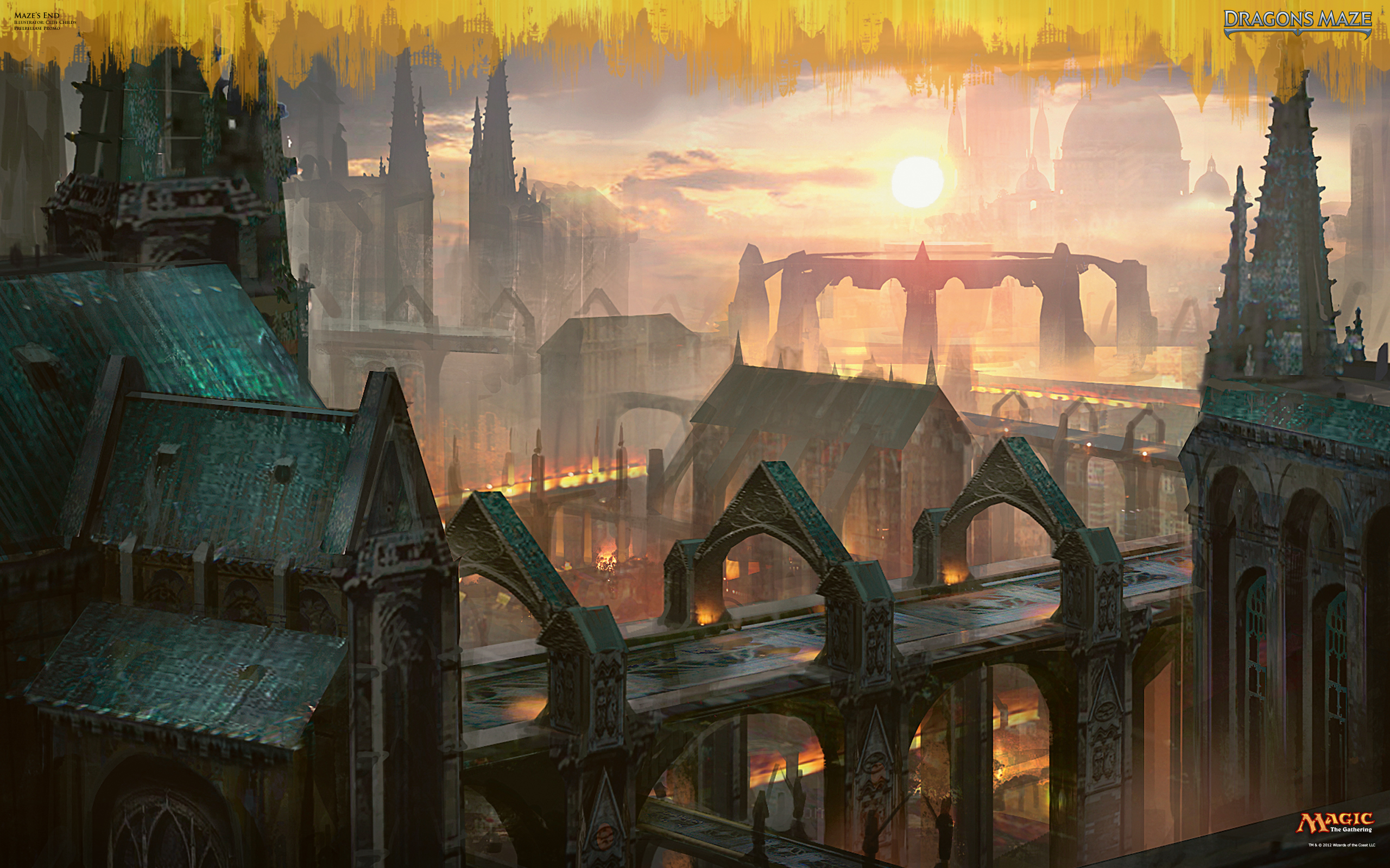 Wallpaper of the Week: Maze's End | MAGIC: THE GATHERING